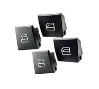 voiture pour interrupteur principal de vitre élect Pour Mercedes pour Benz W204 W212 W463 W166 X166 A Klasse W176 CLA pour Coupé C117 X204 4 pièces/ensemble couvercle de bouton d'interrupteur de fenêt