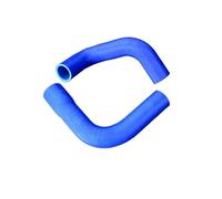 Voiture Pour Jeep CJ CJ5 CJ6 CJ7 CJ8 1974 1975 1976 1977 1978 1979 1980 1981 1982 1983 1984 1985 1986 4.2L Complet Silicone Radiateur Tuyaux(BLEU)