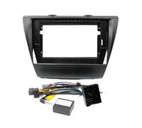 Voiture pour MG pour ZS 2014-2021 Kit Montage Tableau Bord Adaptateur Façade D'autoradio 10 Pouces Boîtier Canbus Décodeur Radio Cadre Panneau D'autoradio(Canbus Frame Cable)