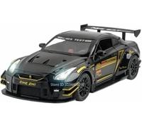 Voiture pour Miniature métal moulé sous Pression l'épour Chelle 1:24 pour Nissan GTR R34 Skyline R35 Voiture Sport avec Portes Friction ouvrables pour modèles réduits Alliage