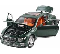 Voiture pour Miniature pour Bentley Continental l'épour Chelle 1:24 métal moulé sous Pression avec Effets sonores Lumineux Friction idéale(B)