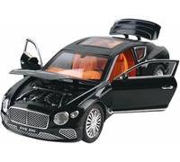 Voiture pour Miniature pour Bentley Continental l'épour Chelle 1:24 métal moulé sous Pression avec Effets sonores Lumineux Friction idéale(A)