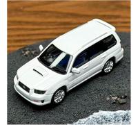 Voiture pour Miniature pour Subaru pour Forester SG9 Bleue Alliage épour Chelle 1:64 pour décorations fêtes thème(White)