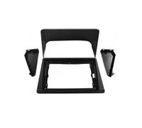 Voiture pour Pajero pour Montero V31 pour Cheetah pour Kingbox Adaptateur Cadre Stéréo Panneau Navigation 2 Din 9 Pouces Fascia Radio