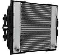 Voiture pour radiateur Droit pour moteur Auxiliaire pour radiateur Avec support Pour BMW 17117802662