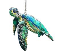voiture pour rétroviseur - Tortue mer - Charme balançant pour rétroviseur camping-car | Décorations d'intérieur créatives pour SUV Auto Convertible Camion Camper Car Teksome