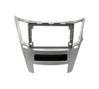 Voiture pour Subaru pour Outback pour Legacy 2009-2014 Cadre Façade Lecteur DVD Stéréo 9 Pouces(RHD-Grey)