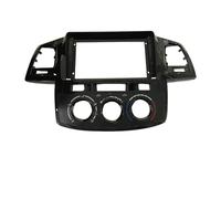 Voiture pour Toyota pour Fortuner pour Hilux 2005-2006 2007-2014 Façade D'autoradio 9 Pouces Double DIN Cadre Panneau D'autoradio(Frame-07-14 MT-A)