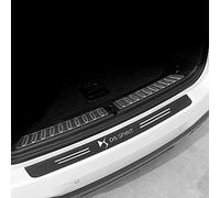 Voiture Protection Arrière Des Pare-Chocs Fiber Carbone, pour DS SPIRIT DS3 DS4 DS4S DS5 DS 5LS DS6 DS7 Car Carbon Fiber Rear Bumper Anti-rayures Autocollant Garde Plaque Seuil Porte Accessoires