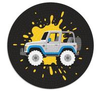 Voiture Puzzles 1000 Pièces Cadeau Unique Dynamic Voiture Jeu Éduchatif Challenge Toy À De Qualité Supérieure Peinture Art pour Adultes Enfants 1000pcs (67.5x67.5cm)