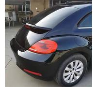 Voiture Queu Aile pour VW pour Beetle 13-16 ABS Kit Carrosserie Couvercle Coffre Arrière Voiture Spoiler Ailes Noir Carbone Tuning Extérieur Spoilers(Glossy Black)