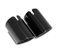 Voiture Queue Gorge Embout De Silencieux D'échappement Remplacement Pour BMW Série 3 G20 G21 320D 330i 320i 2023 2024(L R Black)