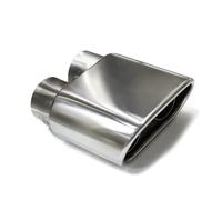 Voiture Queue Gorge Embout D'échappement Double Intérieur Universel en Acier Inoxydable 304 Embout Carré pour Silencieux De Voiture Buse 60 Mm Embout Echappement