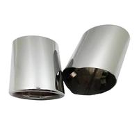 Voiture Queue Gorge Pour Série 5 F10 F11 F18 E60 E61 E39 528i 530i 535i 535d Embouts Silencieux Embout En Acier Inoxydable Gorge 2 Tuyau D'échappement Voiture(1)