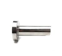Voiture Queue Gorge Silencieux D'échappement Universel Réglable En Acier Inoxydable Chromé 85mm 3.5 "/98mm 4'' /110mm 4.5" Pour Voiture Silencieux De Voiture (Color : 110mm)
