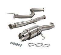 Voiture Queue Gorge Système D'échappement Embout De Silencieux 4,5" pour Civic pour EG pour EK pour EM 2/4DR pour JDM 1992 1993 1994 1995 1996 1997 1998 1999 2000 Embout Echappement