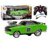 Voiture R/C 1:18 Drift 360 light sound green
