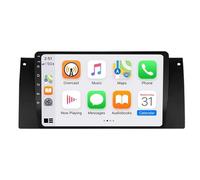 Voiture Radio à Écran Tactile pour BMW M5 E39 E53 X5 1999-2006 Ecran Tactile, iOS Lien Miroir, GPS Navigation, Assistant Vocal, Bluetooth, Aux, Commandes Au Volant, 4 Nuclear 4G+64G