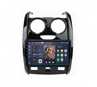 Voiture Radio à Écran Tactile pour Renault Duster 2015-2020 LADA Largus 2021 Ecran Tactile, iOS Lien Miroir, GPS Navigation, Assistant Vocal, Bluetooth, Aux, Commandes, 8 Nuclear 6G+128G