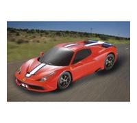 Jamara Voiture radiocommandée Ferrari 458 Speciale A Échelle 1/24 40 MHz Rouge