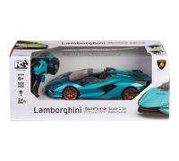 Voiture radio-commandée 1/16ème lamborghini sian bleu TU
