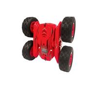 Lexibook Voiture télécommandée Tumbling Crosslander rechargeable rotation à 360° rouge TU