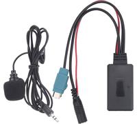 Voiture radio sans fil Bluetooth Aux câble microphone adaptateur mains libres pour Alpine KCE -236B / CDA -9852 E