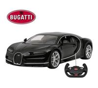 Voiture radiocommandée Bugatti Chiron RASTAR - échelle 1:14 - Noir - Extérieur