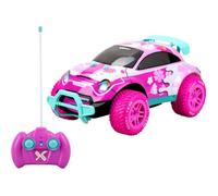 Voiture radiocommandée - EXOST - Pixie II - Echelle 1/12 - 27 MHz - Tout-terrain - Batterie rechargeable - Rose - Dès 5 ans