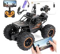 Voiture radiocommandée FPV 1:18 4WD pour enfants - Marque - Modèle - Caméra 720P - WIFI - Hors route