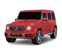 Jamara 405193 Mercedes-AMG G63 1:24 2,4 GHz - sous Licence Officielle, 1 Heure de Temps de Conduite à Environ 9 km/h, détails Parfaitement reproduits, Fabrication, Rouge, Taille Unique