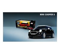 Voiture radiocommandée - JAMARA - Mini Cooper S 1/24 - Rouge - Phares lumineux - Autonomie 15-20min