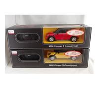 Voiture radiocommandée Mini Cooper RASTAR - Jaune - 1:24 Echelle - Longue distance de contrôle à distance