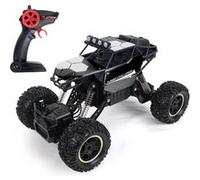 TURBO CHALLENGE - Vaporize - Extreme Crawler - 1/18-098404 - Voiture Télécommandée - Argent - Prêt à Rouler - Option Fumée - Batterie Rechargeable et Piles incluses - Métal - À Partir de 6 Ans