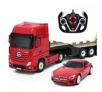 Voiture Rastar R/C Mercedes-Benz ACTROS + AMG GT (1:24)