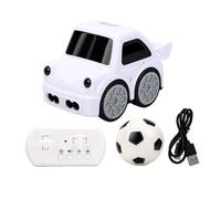 Voiture RC à Détection de Gestes, Jouet de Cascade en Mode Suivi avec Musique D'expressions Oculaires LED, pour Enfants Garçons (White)