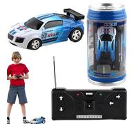 Voiture RC Avec Canettes - Boostez La Créativité Et La Motricité | Mini Jouet Télécommandé, Taille Portable Avec Obstacles Colorés | Cadeau D'anniversaire Pour De 3 Ans Et Plus, Jeu Intérieur