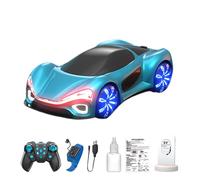 Voiture RC de Cascades à Détection de Gestes - Modèle Rechargeable 2.4GHz avec Pivot à 360 Degrés - Avec Lumières et Commandes par Gestes - pour Filles et Garçons de 4 à 15 Ans Cadeau Noël et