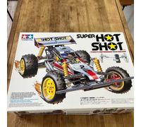 Voiture RC électrique Tamiya Super Hot Shot 1/10 série 58517 2012 tout terrai...