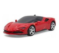 Voiture RC Ferrari SF90 Stradale - JAMARA - Rouge - Intérieur - 1:24