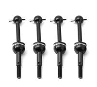 Voiture rc Pieces Compatible avec Tamiya pour TT01 pour TT02 TT01D TT01E TA04 1/10 RC, Pièces De Mise À Niveau Voiture, Arbre D'entraînement en Acier Trempé CVD 53792 45