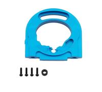 Voiture rc Pieces Compatible avec Tamiya pour TT02 pour TT-02 1/10 RC Voiture Pièces Upgrade Support Moteur Métal(Blue)