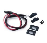 voiture rc pieces Pour Axial Pour SCX24 1/24 RC 2LED Feu Arrière Projecteur