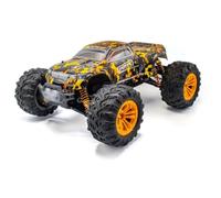 Voiture RC RMT TwinRaptor 1:12 Noir - 4WD Monster Truck jusqu'à 46 km h, 2 batteries, lumière LED, étanche, RTR