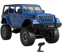 Voiture Rc télécommandée 1:14 Double Eagle (Bleu) Jeep Crawler Pro E340-003