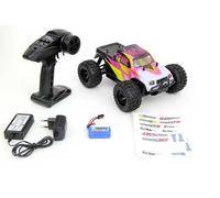 Voiture RC télécommandée - XciteRC Monster Truck one16 MT - 4WD RTR, noir 2,4G