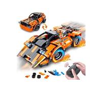 HOGOKIDS Voiture RC transformable 2 en 1 Blocs de construction techniques 335PCS Contrôle Télécommande 2.4GHz 50M en Plastique G