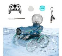 Voiture RC | Véhicule Télécommandé Amphibie pour Terre et Eau | Voiture Télécommandée avec Fonction d'eau pour Sports Extérieurs, Course, Plage, Jardin et Compétition