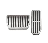 Voiture Recouvrement Repose-Pieds Pour Range Pour Rover Pour Velar 2018 2019 2020 2021-2025 LHD Repose-pieds Pédale Pied Gaz Frein Pédale Pad Cover Kit Couvre-pédale(AT without Rest)