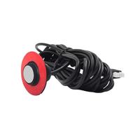 Voiture Recul Radar Capteur Stationnement Voiture Plat Intégré 16.5 Mm Sonde Recul À Ultrasons Rada Capteurs Stationnement Au Sol Voiture Capteurs Stationnement Arrière Pour Voiture(Silvery)